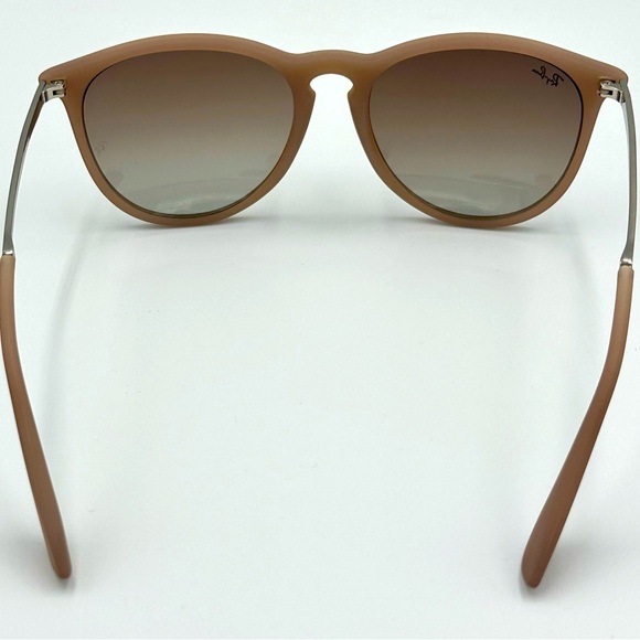 Ray-Ban Erika Classic Sunglasses RB4171 54mm Matte Sand w/ Gradient Brown Lens - Picture 7 of 9